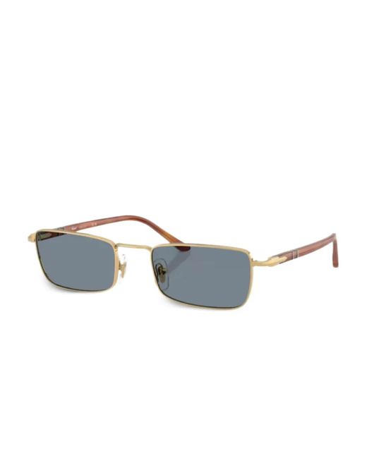 Persol Blue 1025S Rectangle-Frame Sunglasses