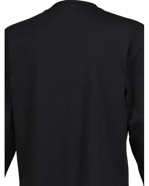 Chio Black Spike Graphic-Print T-Shirt for men
