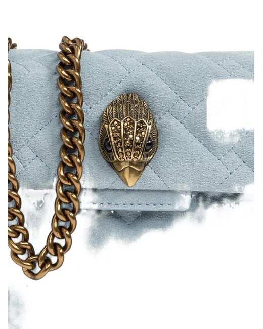Kurt Geiger Blue Kensington Shoulder Bag