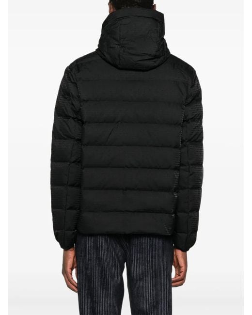 Emporio Armani Jacke mit durchgehendem Logo in Black für Herren