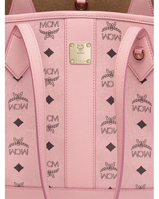 MCM Pink Small New Liz Tote Bag