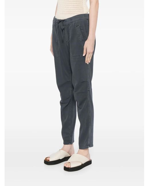 James Perse Blue Soft Drape Trousers