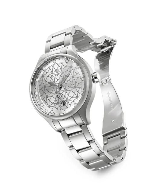 INVICTA WATCH White Angel 38Mm Pattern Dial Watch
