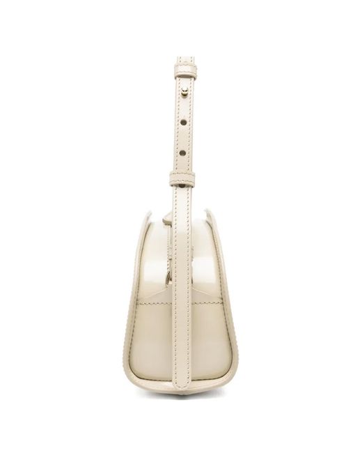 A.P.C. Natural Adjustable-Strap Half-Moon Shoulder Bag