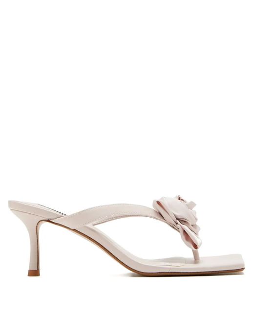 Senso フローラル サンダル White