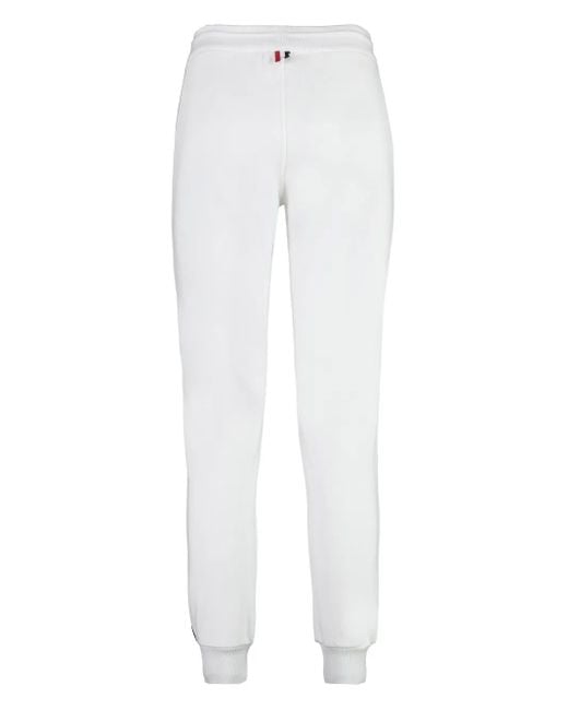 Thom Browne White Rwb-Stripe Track Pants