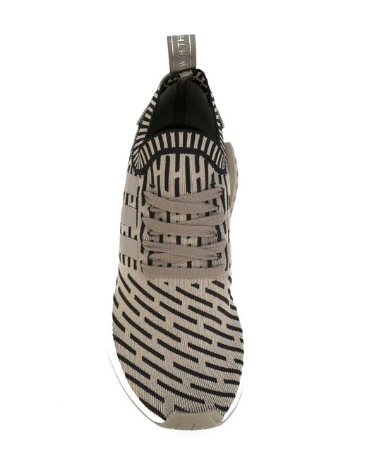 Adidas Metallic Nmd_R2 Primeknit Sneakers