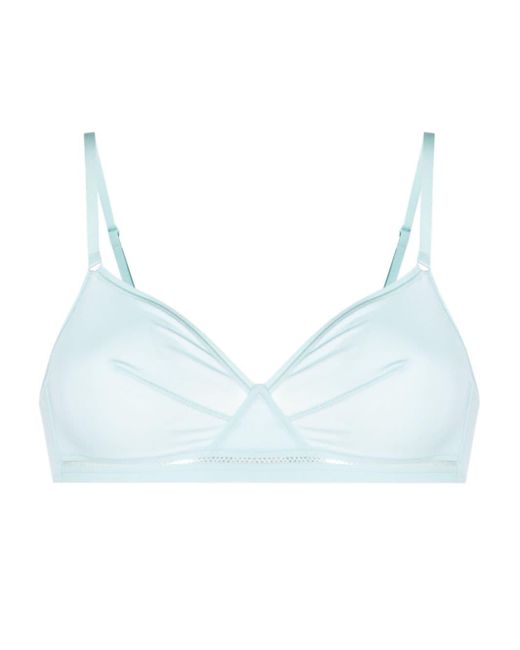 Eres Blue Lydia Soyeuse Triangle-cup Bra