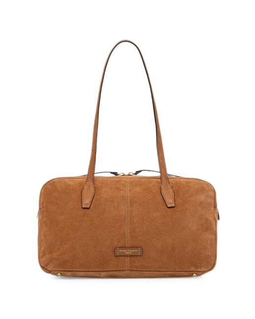 Gianni Chiarini Brown Sac À Main Aryna En Daim