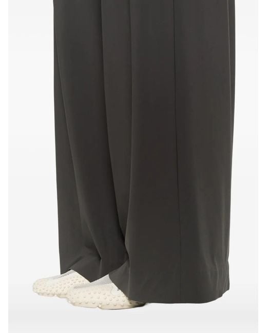 Rrd Gray Wide-Leg Elasticated-Waist Trousers
