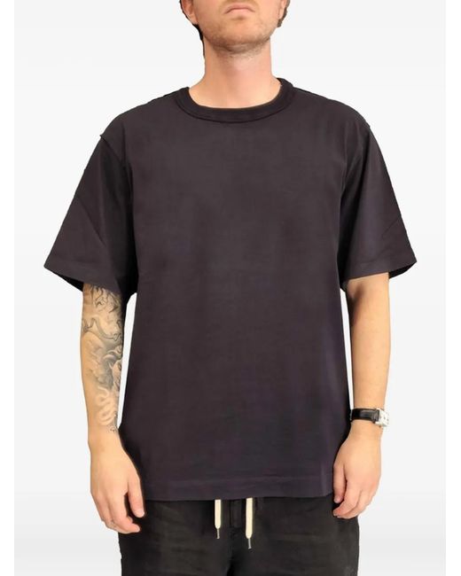 Atomo Factory Black Cotton T-Shirt for men