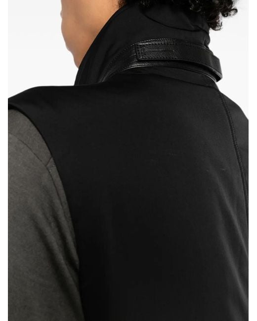 Tom Ford Black Zip-Up Gilet for men
