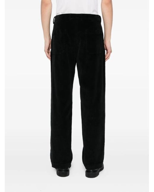 Barena Black Corduroy Trousers for men