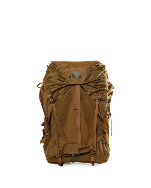 Gregory Natural Maven 48 Buckle-Fastening Mesh-Panelled Backpack
