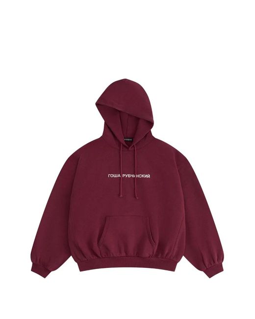 Gosha Rubchinskiy レディース パープル オーバーサイズ パーカー 