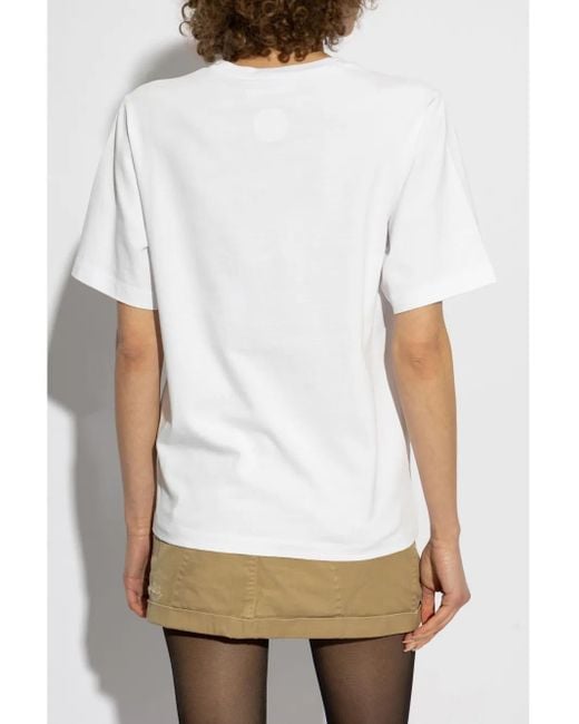 DSquared² White Icon-Motif T-Shirt