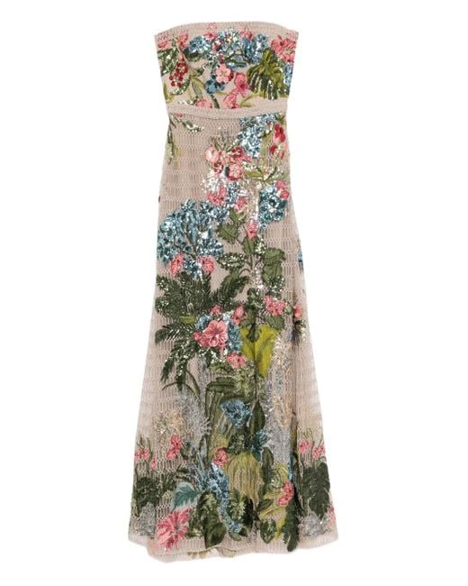 Elie Saab チュール ドレス Green