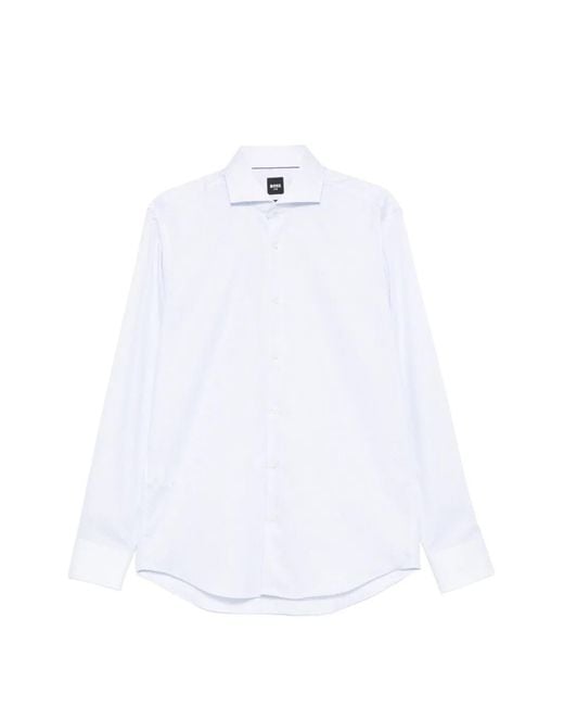 Boss White Buttoned Shirt for men