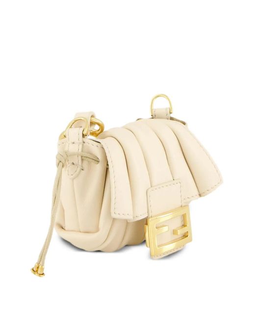 Fendi Natural Nano Mamma Shoulder Bag