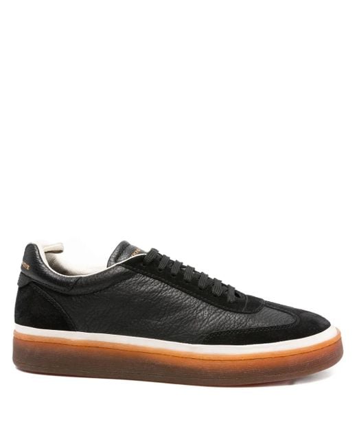 Officine Creative Sneakers aus Leder in Black für Herren