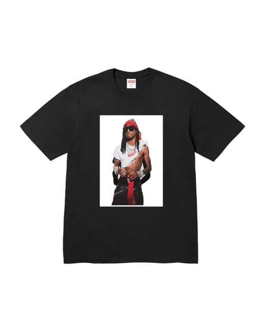 Supreme Black Playboi Carti T-Shirt for men