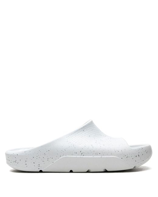 Nike Post Paintsplatter Slides in White for Men Lyst