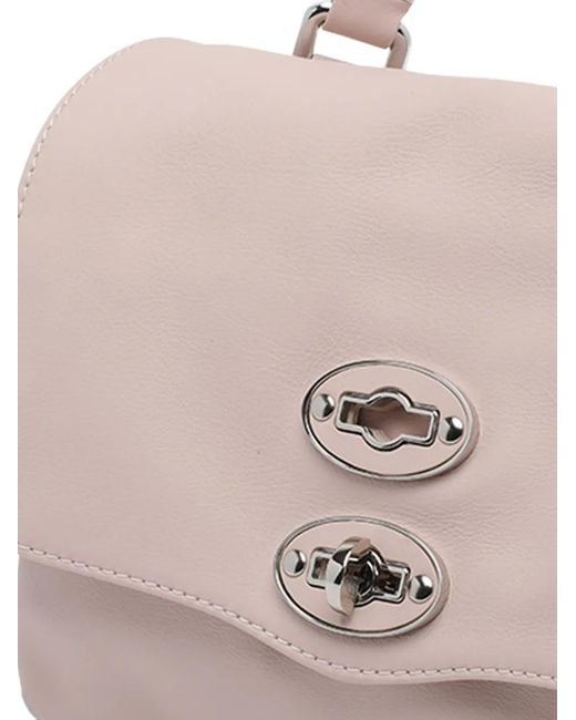 Zanellato Pink Postina Turn-Lock-Closure Handbag