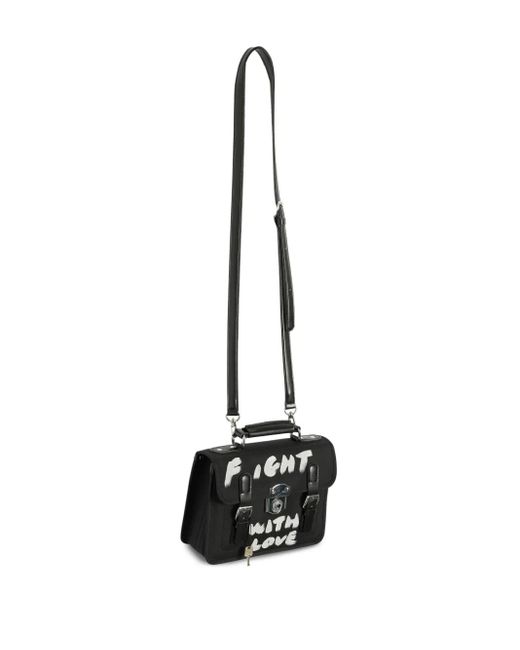 Comme des Garçons White Canvas Tote Bag