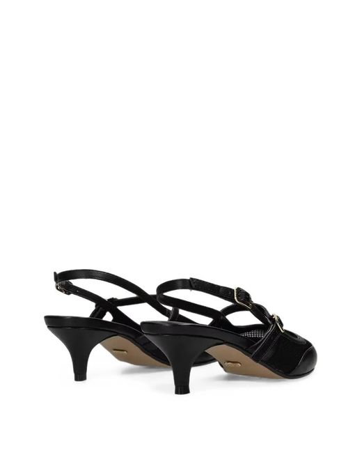 Mexx Black Tory Suki Slingback Pumps