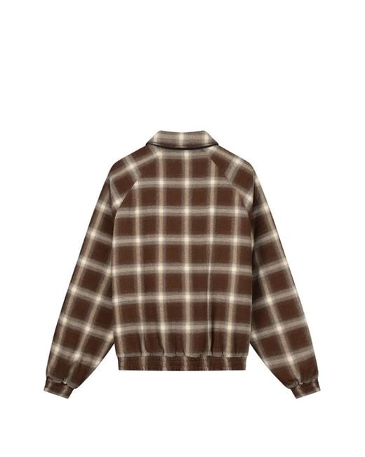 Arte' Gray Reversible Check-Pattern Jacket for men