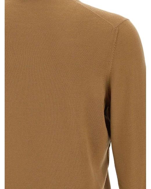 メンズ Gran Sasso Merino Wool Sweater Brown