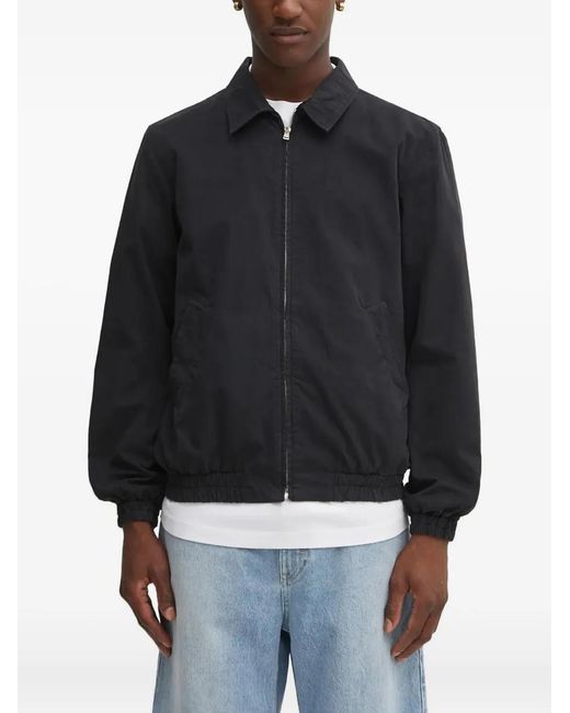 A.P.C. Black Zip-Fastening Jacket for men