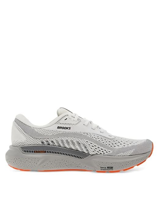 Brooks White Adrenaline Gts Sneakers for men