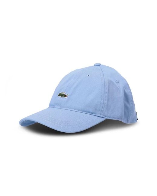 Lacoste Blue Logo-Patch Adjustable-Fit Cap for men