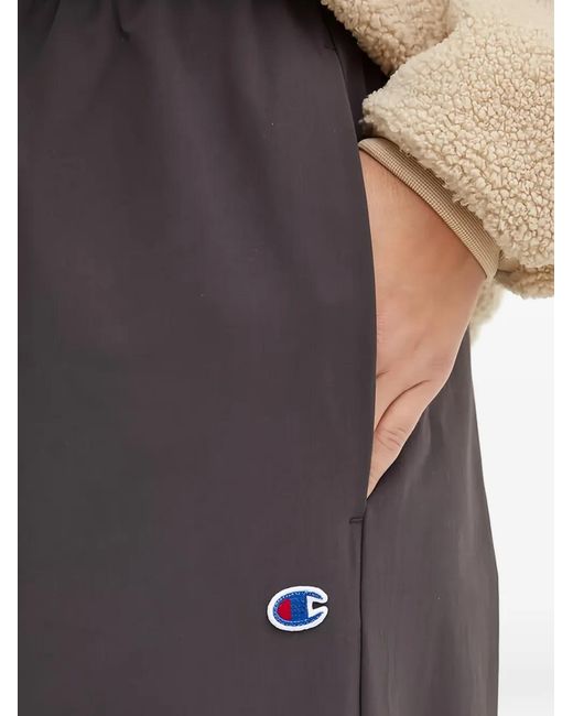 Pantalones De Chándal Con Parche Del Logo Champion de color Purple