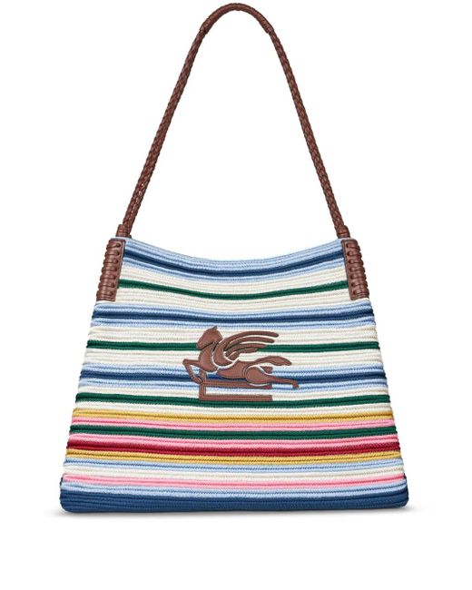 Etro Libra ハンドバッグ M Blue
