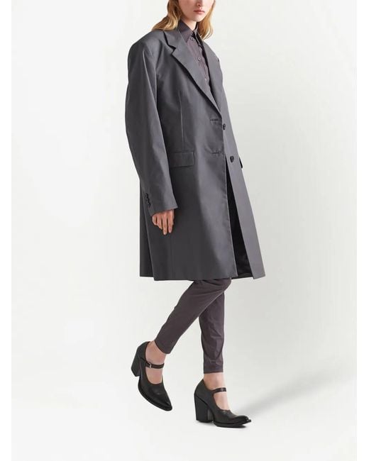 Prada Gray Panama