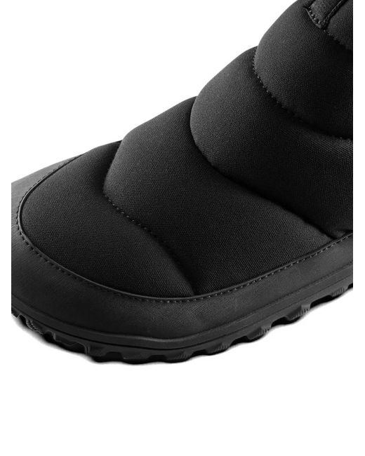 Vivobarefoot Black Explorer Mid Quilted Boots for men