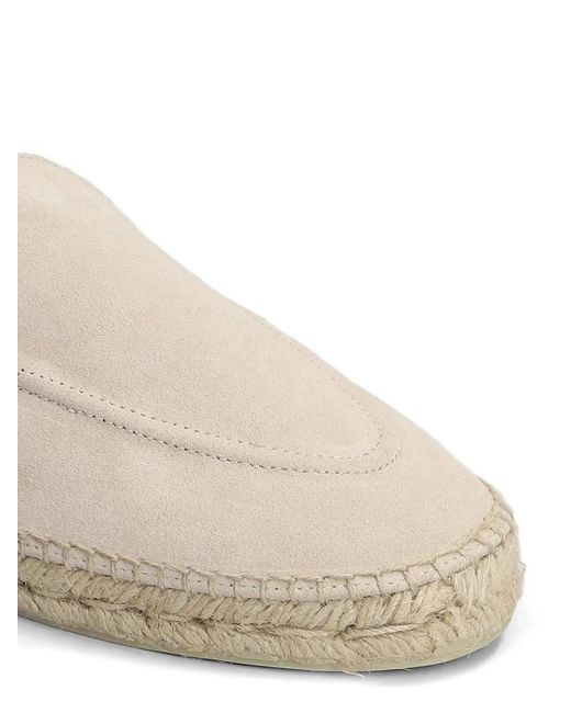 Mc2 Saint Barth Natural Espadrilles Armand À Détails De Coutures for men
