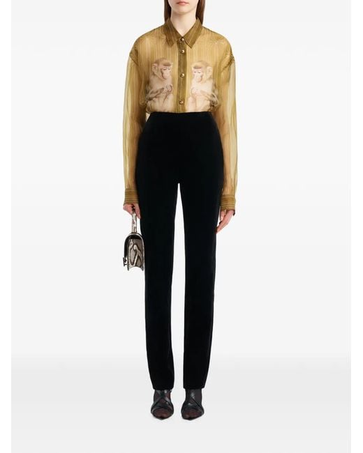 Khaite Black Ryden Pants