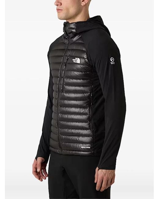 The North Face Black Summit Breithorn Hooded-Padded Jacket for men