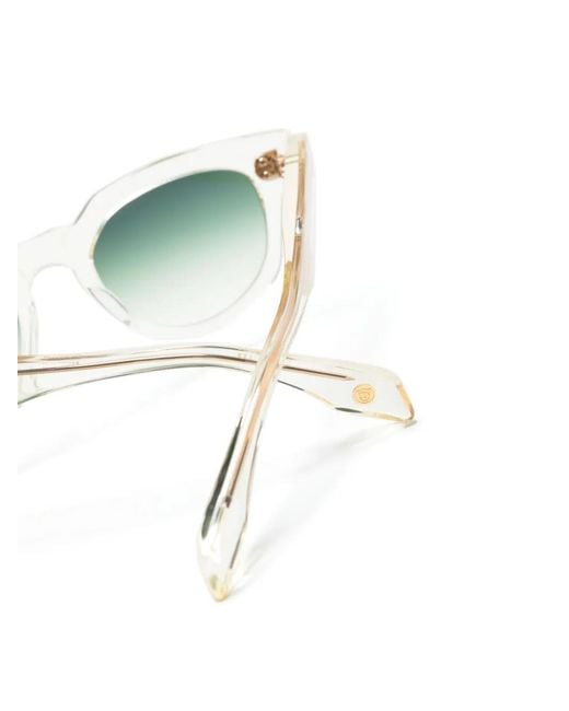 Dita Eyewear Green Radihacker Square-Frame Sunglasses