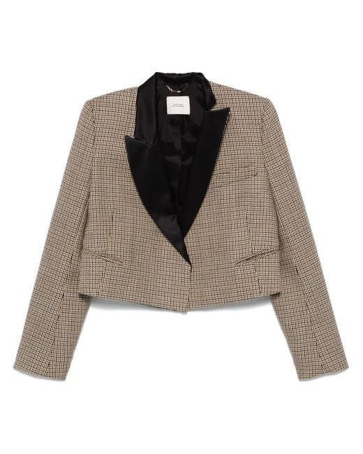 Dorothee Schumacher Brown Graphic Elegance Blazer