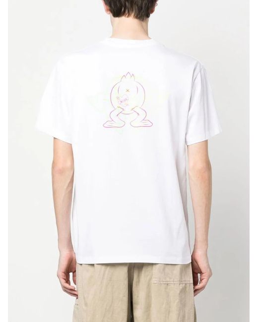 Aries T-Shirt Mit Logo-Print in White für Herren