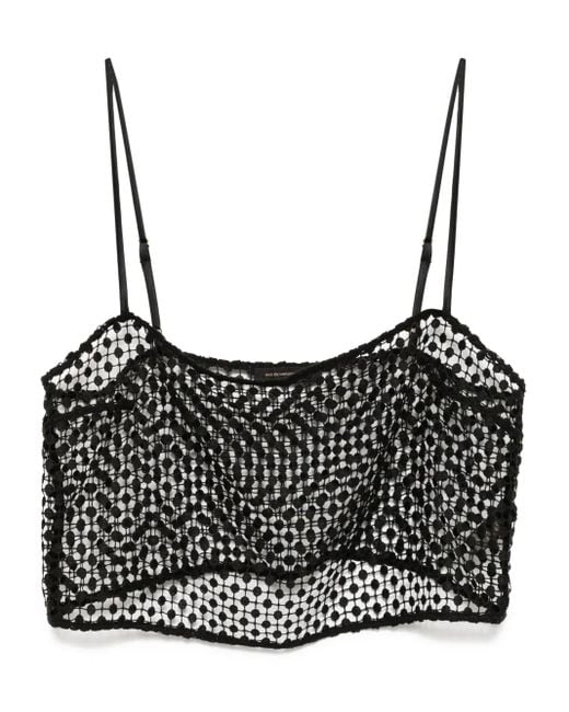 Kiki de Montparnasse ポインテール バンドゥトップ Black