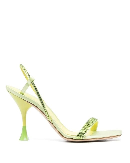 3Juin Metallic Slingback 110Mm Sandals