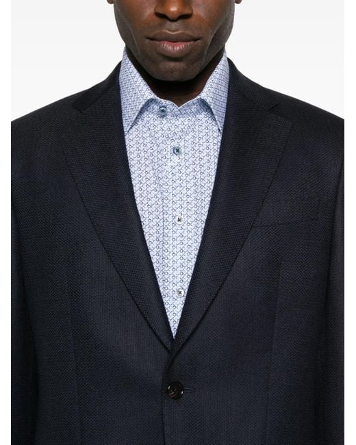 Blazer con botones Sand de hombre de color Blue