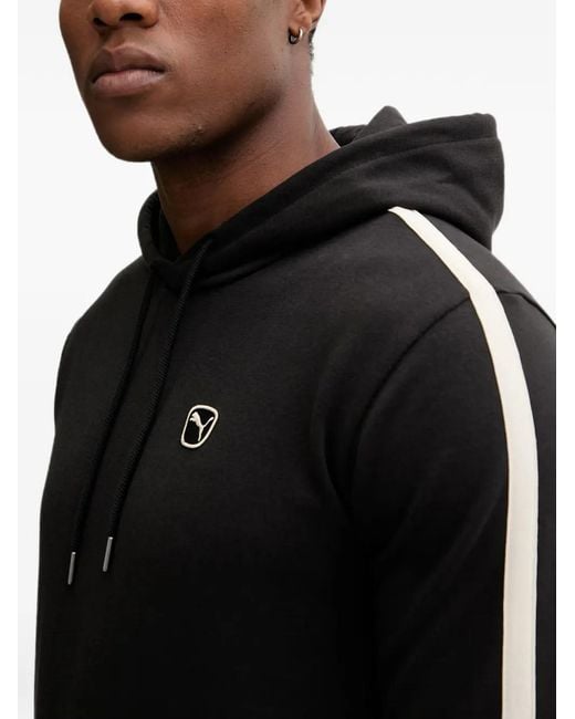 PUMA Black Hoodie Elevated Essential for men