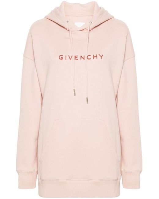Sudadera con capucha y motivo 4G Givenchy de color Pink