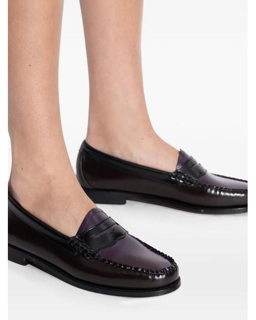 G.H.BASS Black Weejuns Penny Loafers